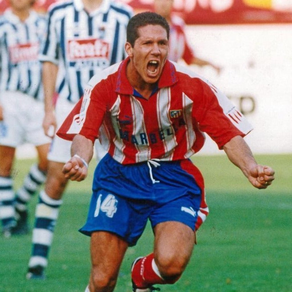 Atlético Madrid 1994/95 Local Manga Larga