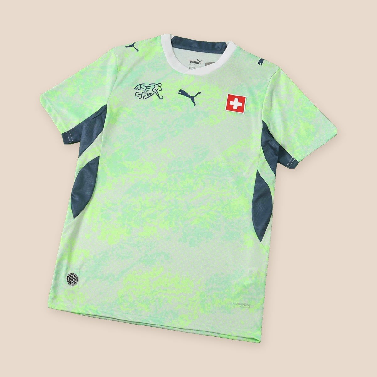 Suiza 2026 Visitante Versión Jugador, vista frontal