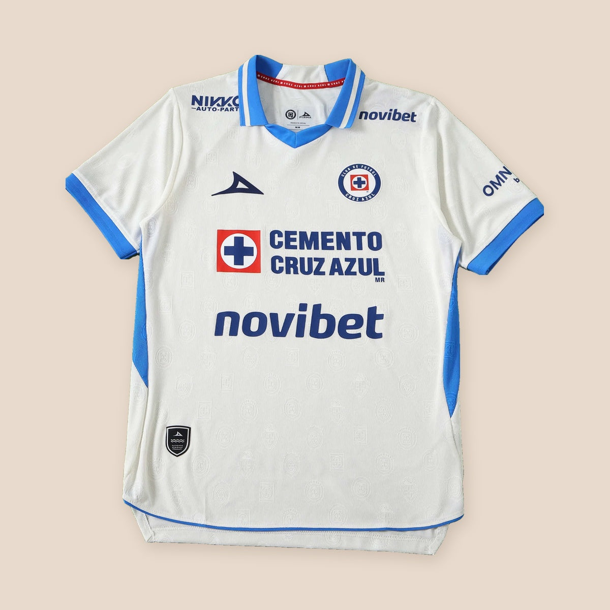 Cruz Azul 2026/27 Visitante Versión Jugador, vista frontal