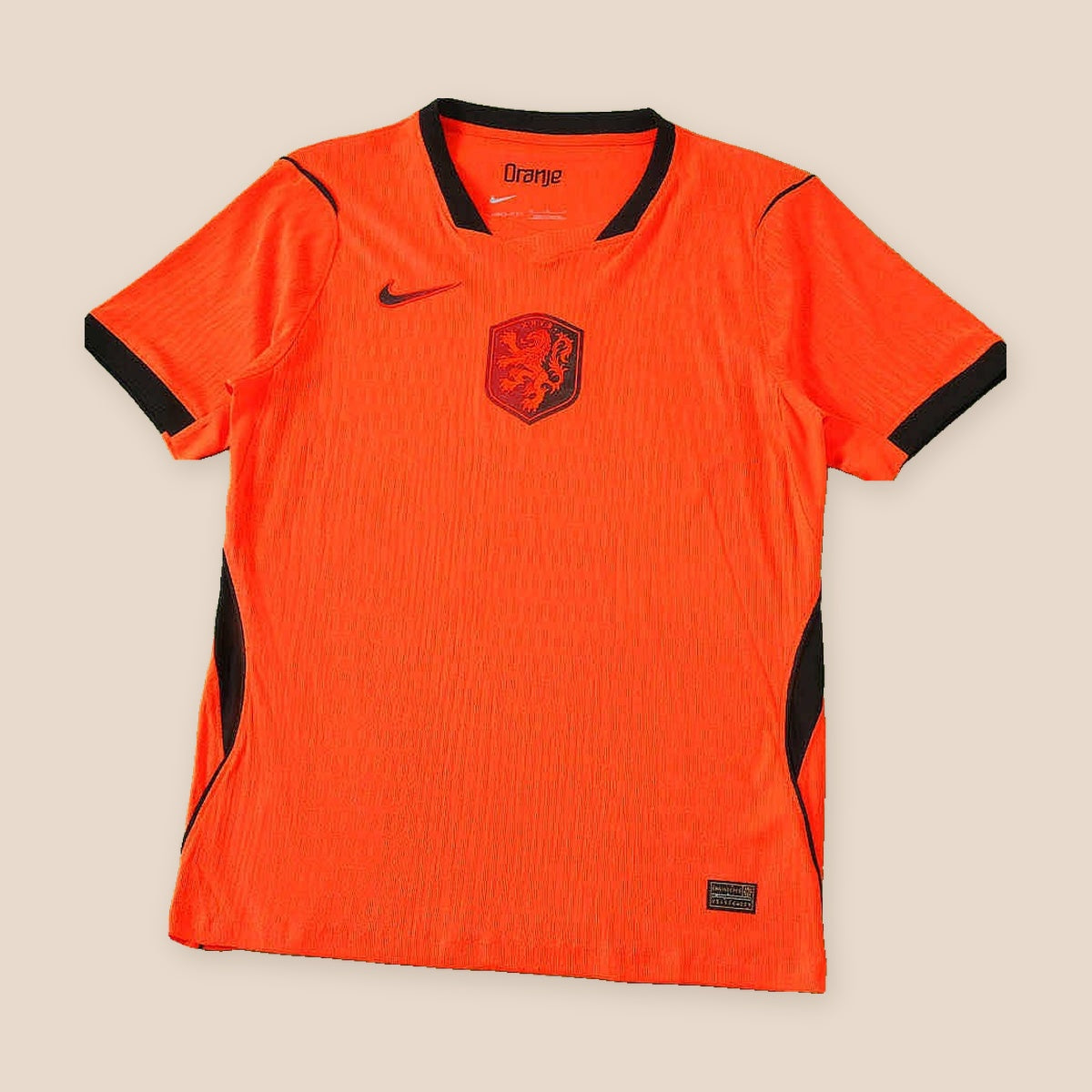 Holanda 2026 Local Versión Jugador, vista frontal