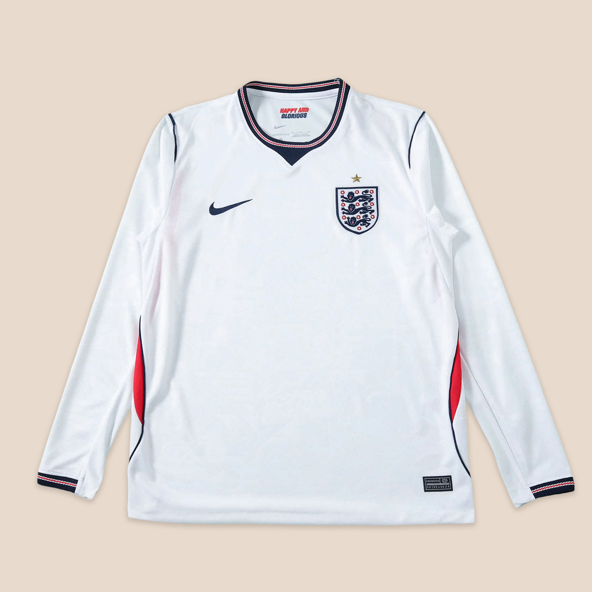 Inglaterra 2026 Local Manga Larga