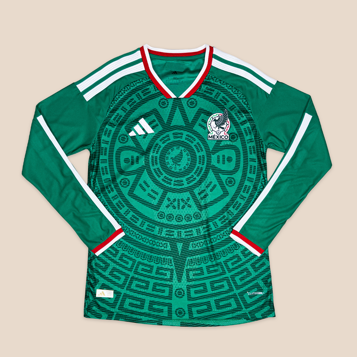México 2026 Local Manga Larga Versión Jugador