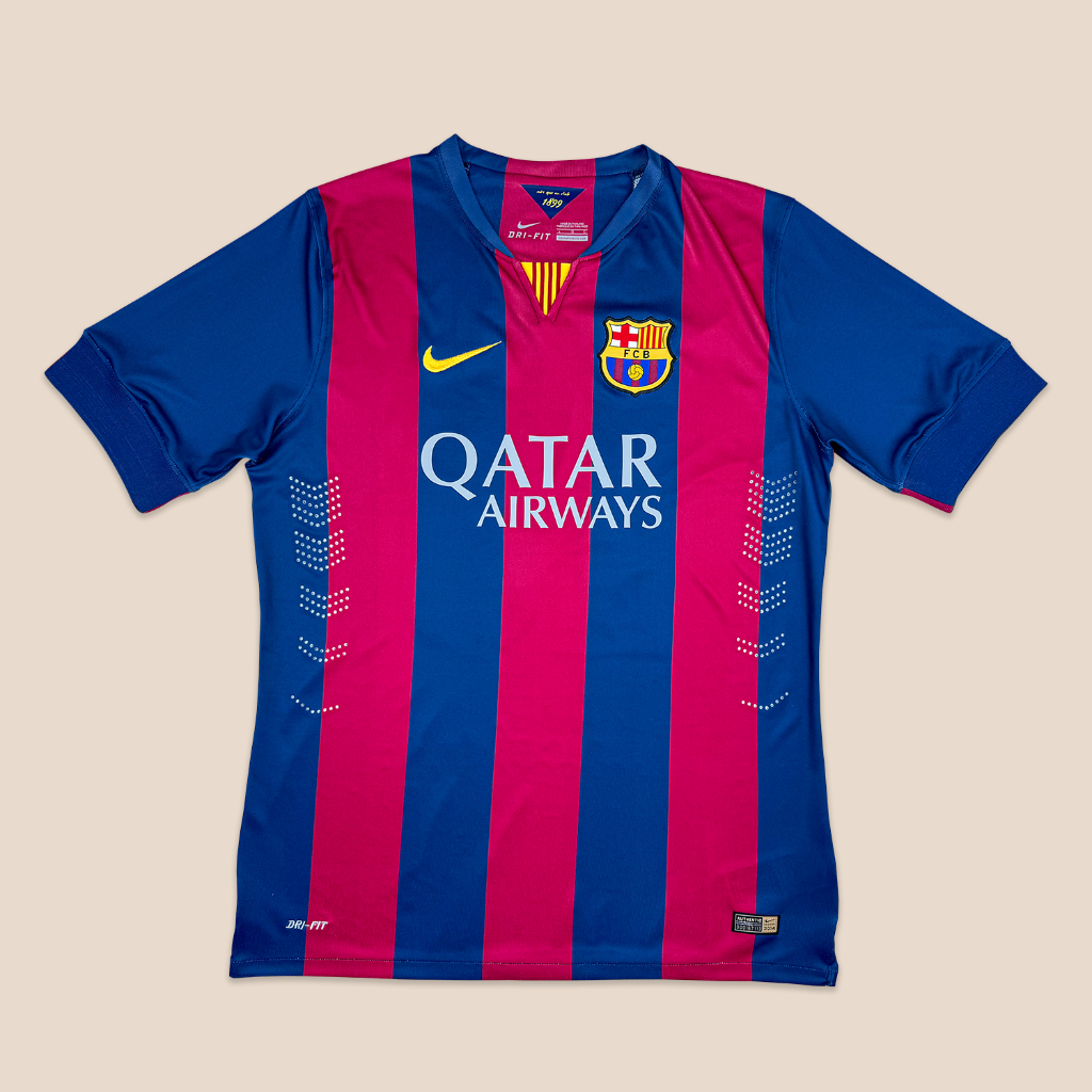 La Liga Camisa Del Barcelona 2014 FC Barcelona 2014-15 Retro