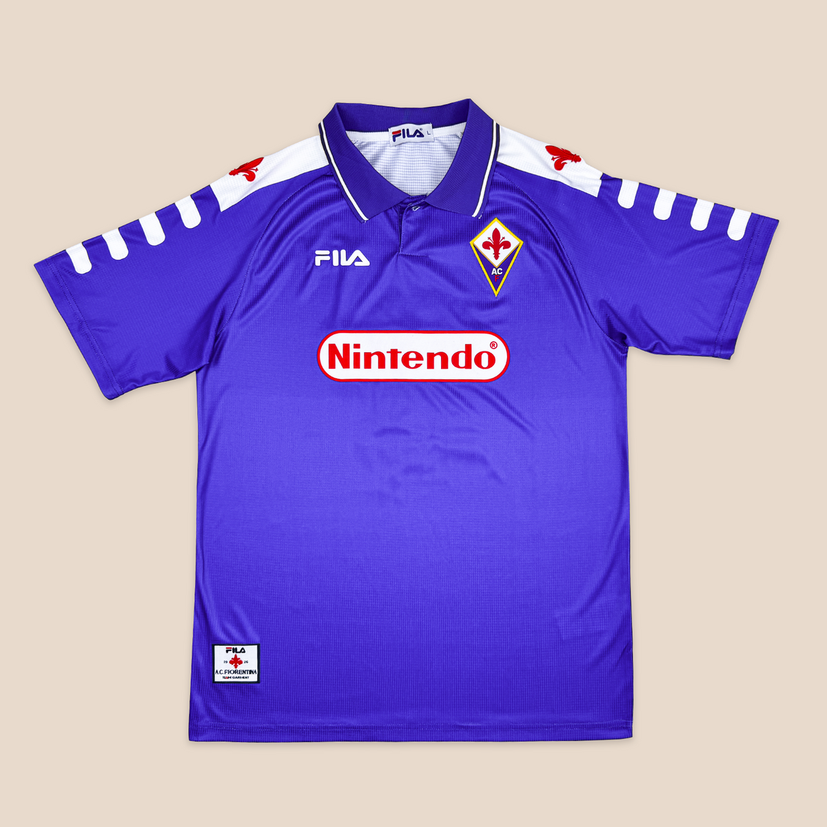 Fiorentina 1998/99 Local Manga Larga