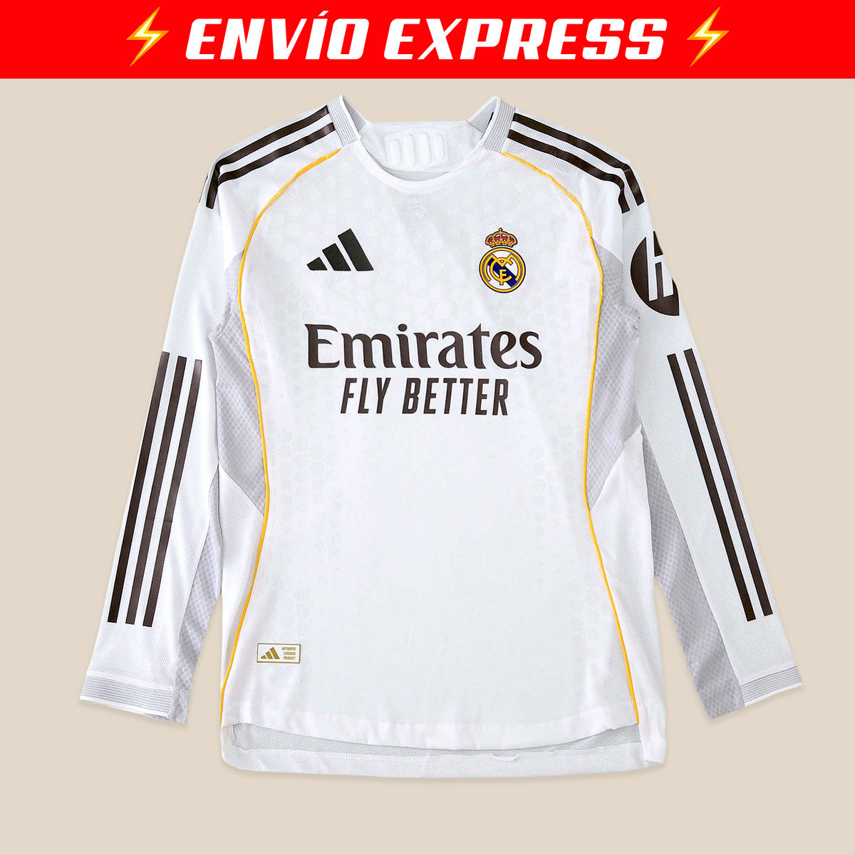 Real Madrid 2025/26 Local Versión Jugador - Express