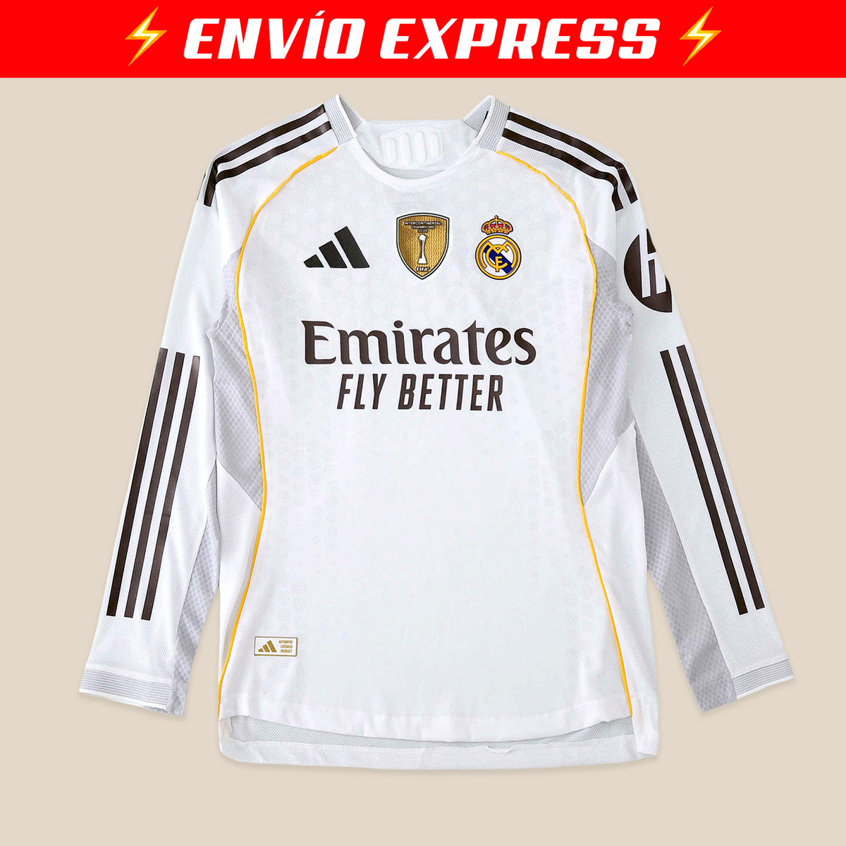 Real Madrid 2025/26 Local Versión Jugador - Express