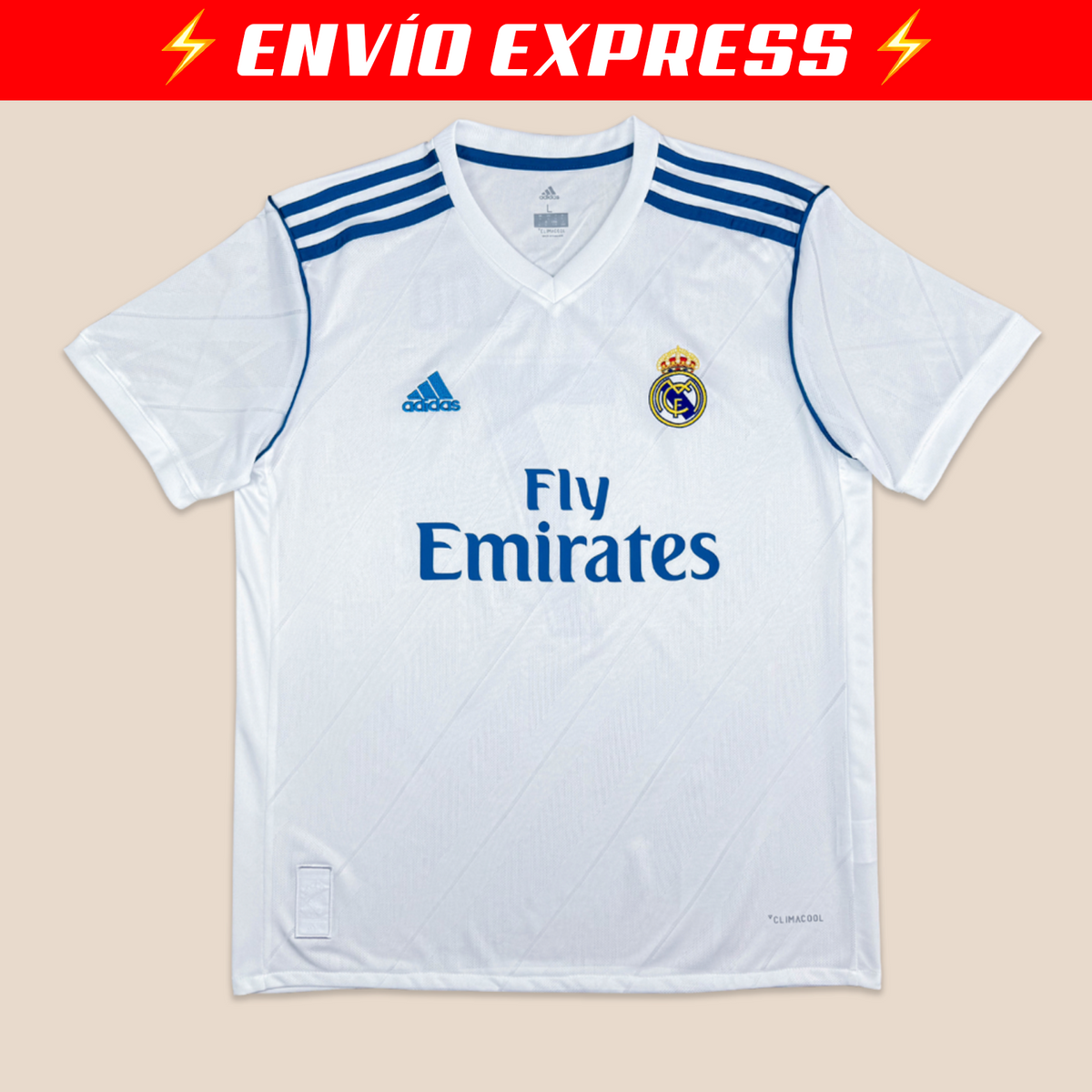 Real Madrid 2017/18 Local Manga Corta - Express