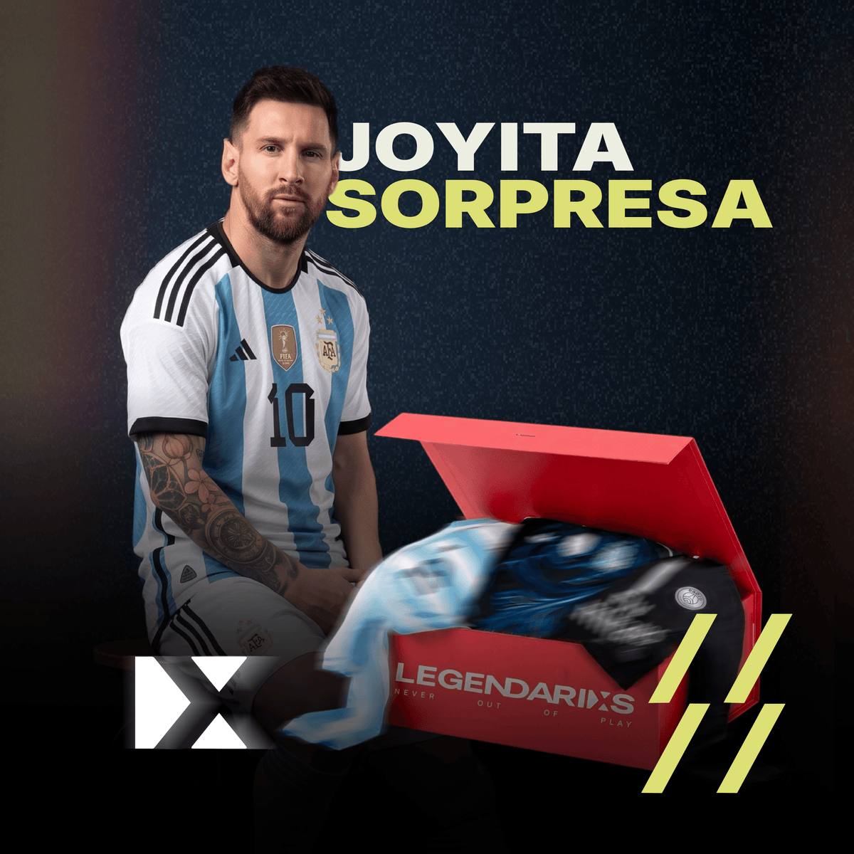 Joyita Sorpresa Lionel Messi 💎🤫 - Express