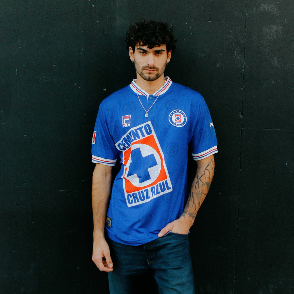 Cruz Azul 1998/99 Local Manga Larga