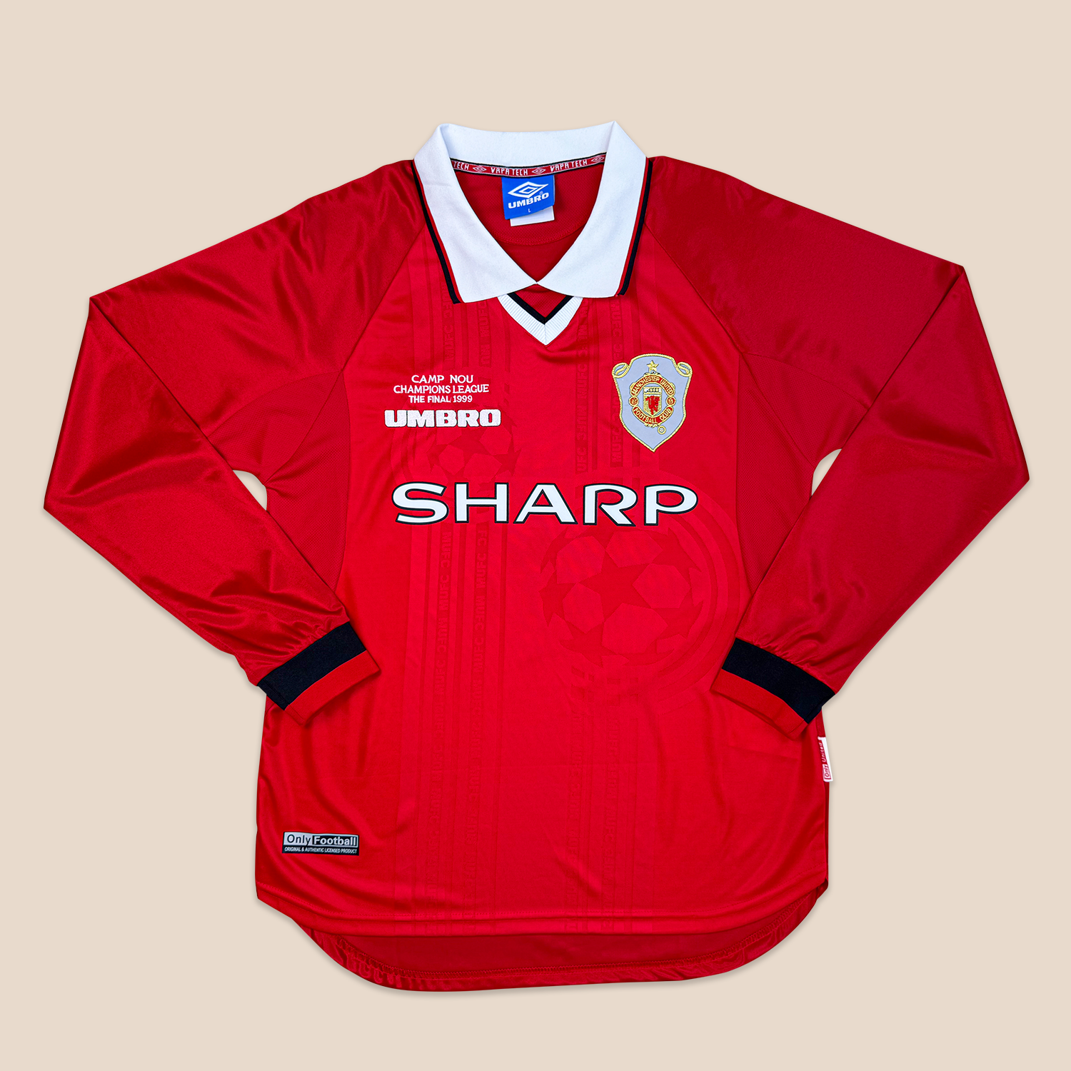 Camiseta Manchester United 1999/00 Local