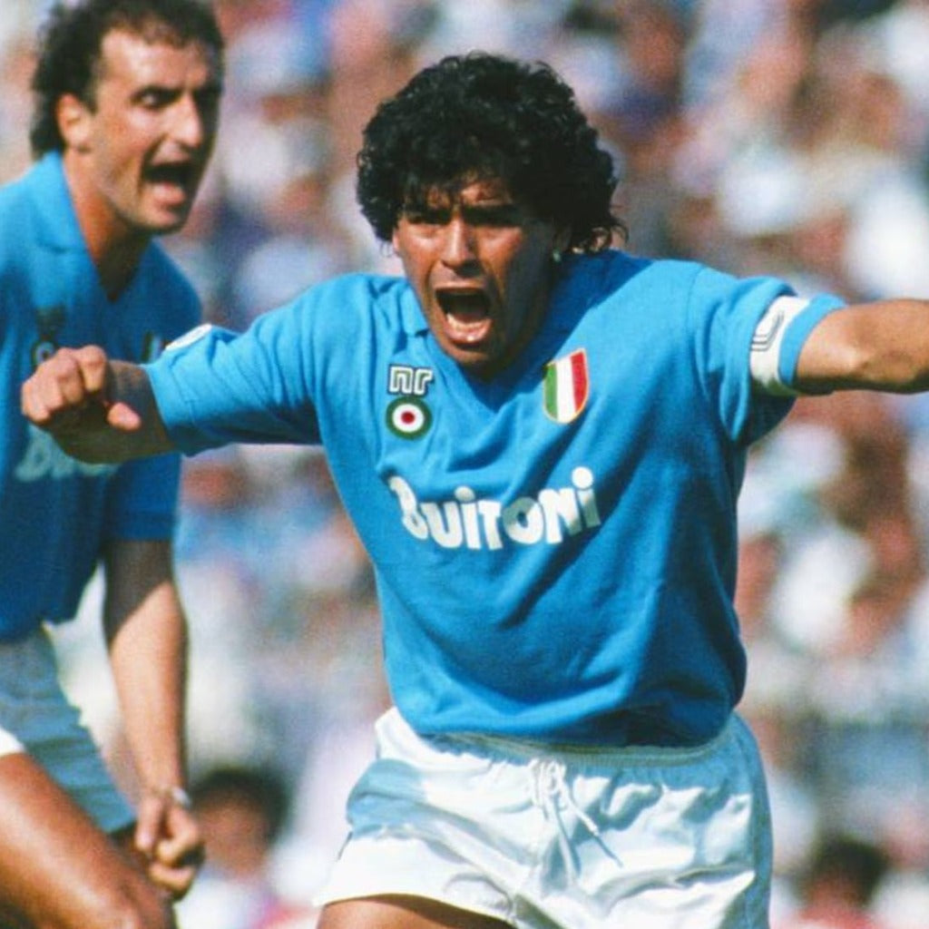 Napoli 1987/88 Local Manga Larga