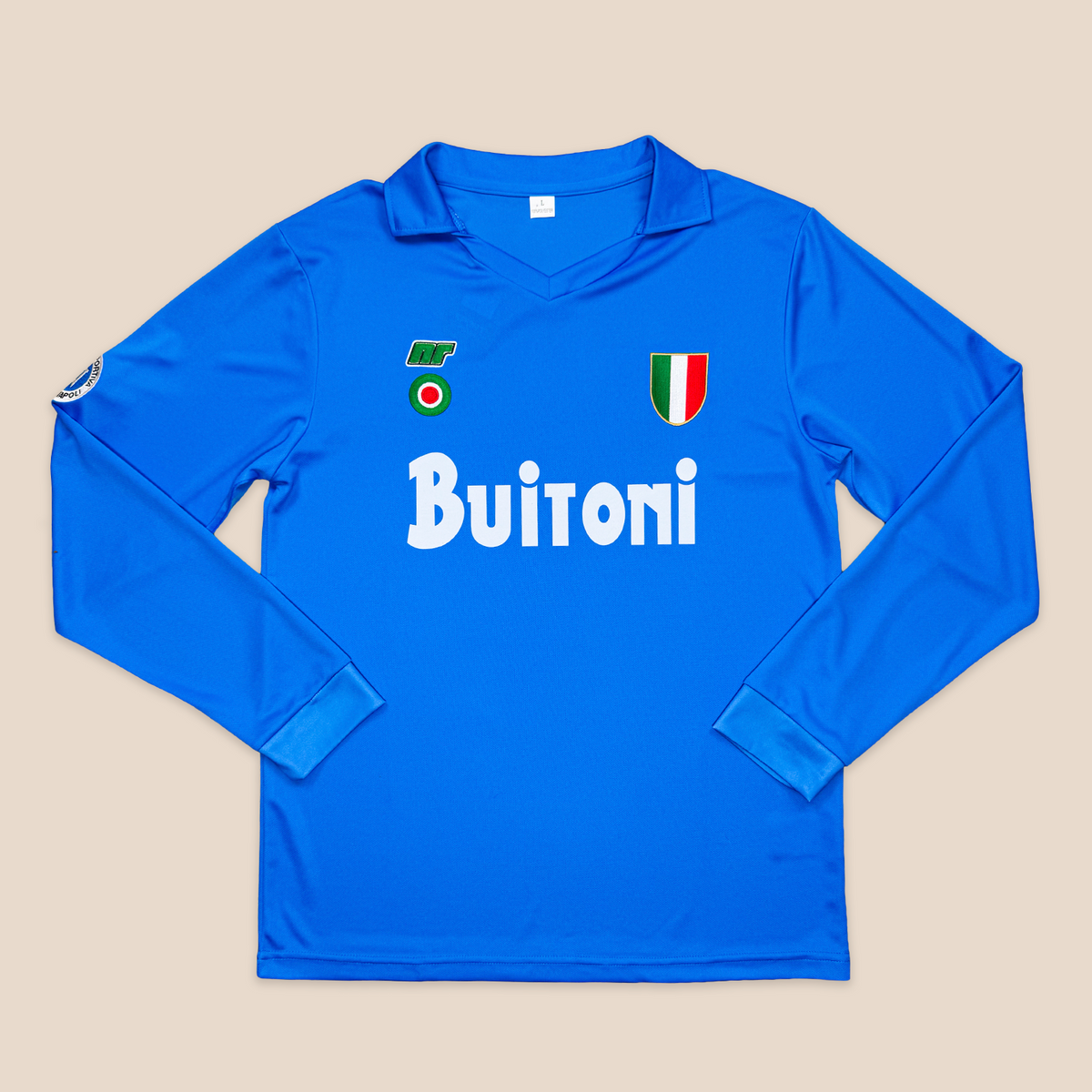 Napoli 1987/88 Local Manga Larga