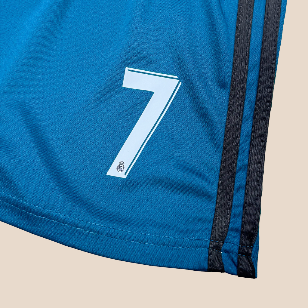 Real Madrid 2017/18 Tercera Manga Corta para Niños