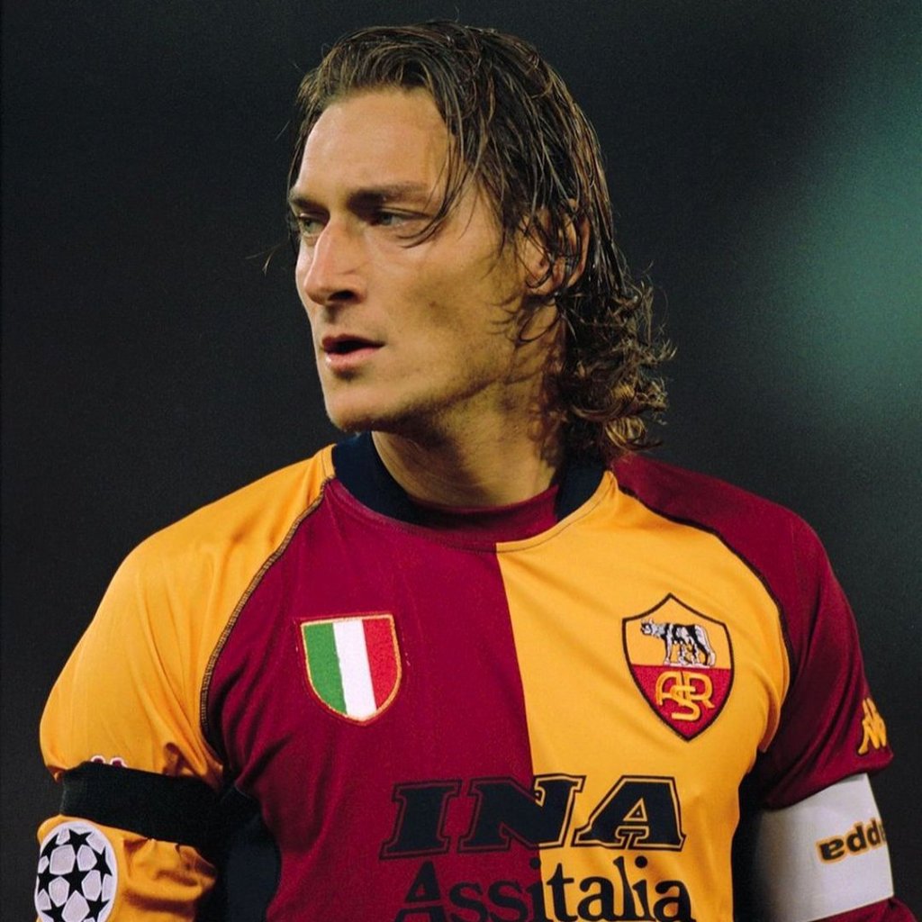 AS Roma 2001/02 Local Manga Larga