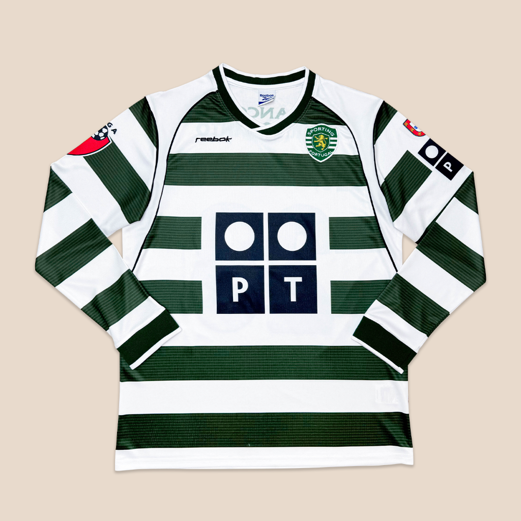 Sporting Lisboa 2002/03 Local Manga Corta