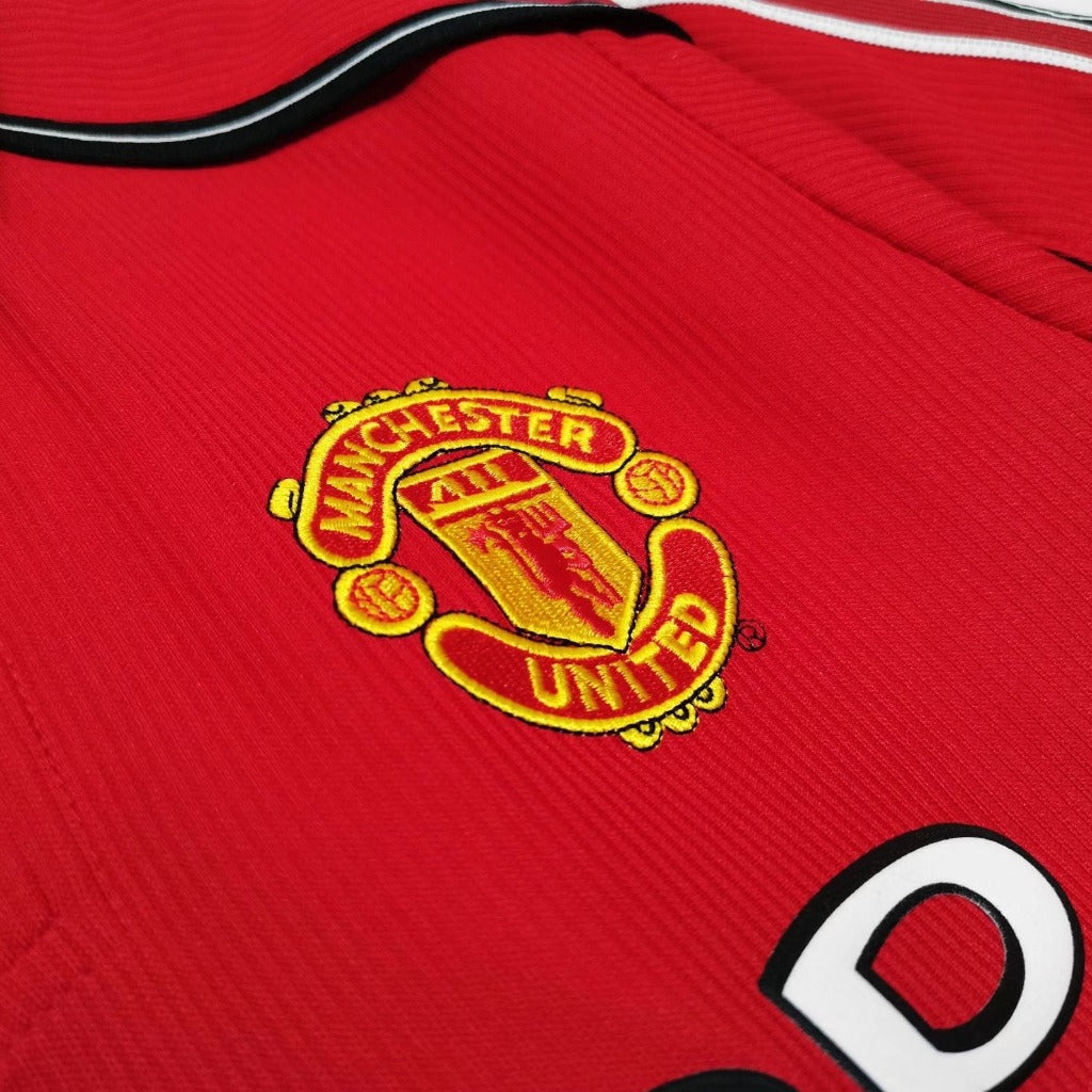 Manchester United 1998/99 Local Manga Corta