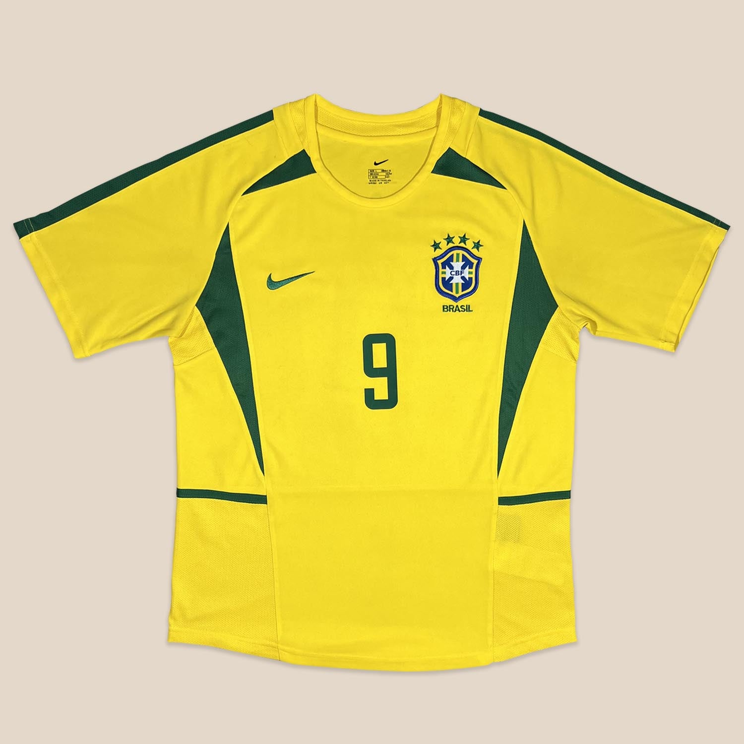 Camiseta Brasil 2002 Local