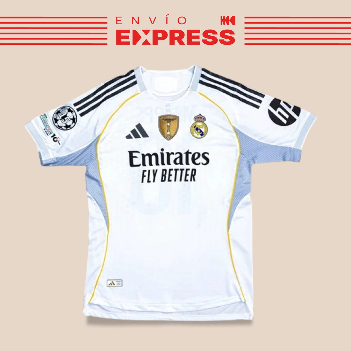 Real Madrid 2025/26 Local Versión Jugador - Express