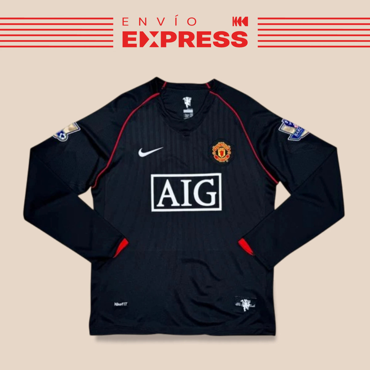 Manchester United 2007/08 Visitante - Express