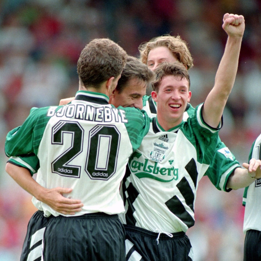 Liverpool 1993/95 Visitante Manga Corta
