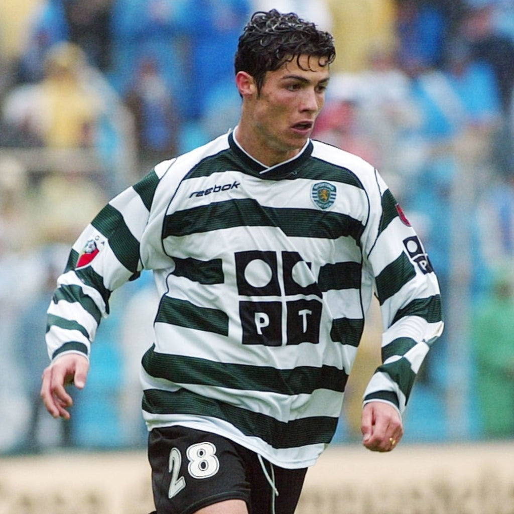 Sporting Lisboa 2002/03 Local Manga Corta
