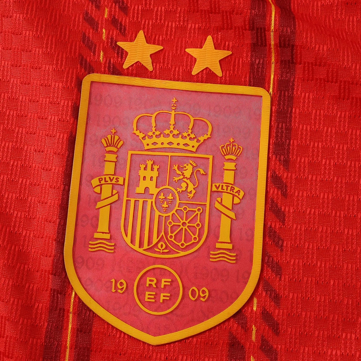 España Ganador Mundial 2026 2 Estrellas Local Manga Corta Versión Jugador, detalle