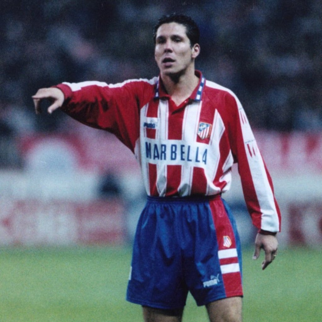 Atlético Madrid 1994/95 Local Manga Larga