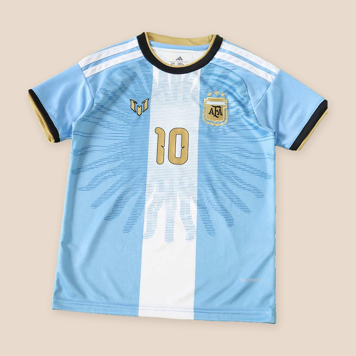 Argentina Edición Especial Messi para Niños, vista frontal