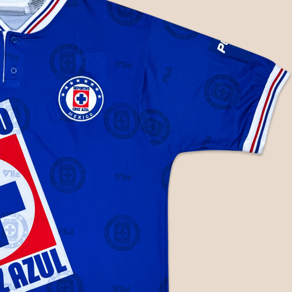 Cruz Azul 1998/99 Local Manga Larga