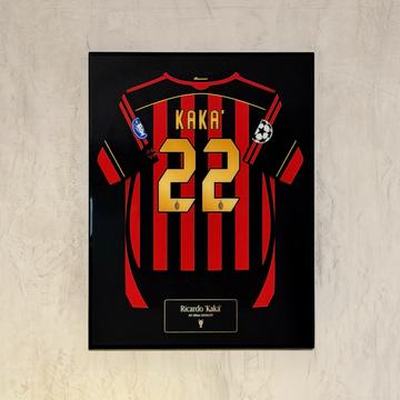 Cuadro Legendario - Kaka’ (Camiseta AC Milan 2006/07)