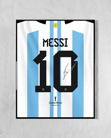 Cuadro Argentina 2022 Local - Dorsal
