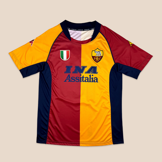 Camiseta As Roma Suplente 2001/02 #20 Batistuta - Kappa | Mismo precio Camiseta As Roma Suplente 2001/02 #20 Batistuta - Kappa | Mismo precio