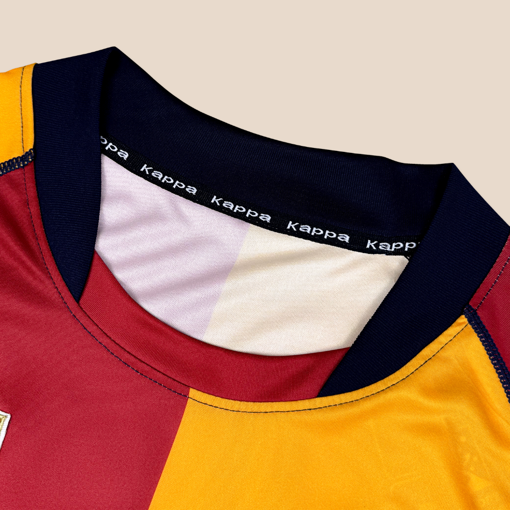 AS Roma 2001/02 Local Manga Larga