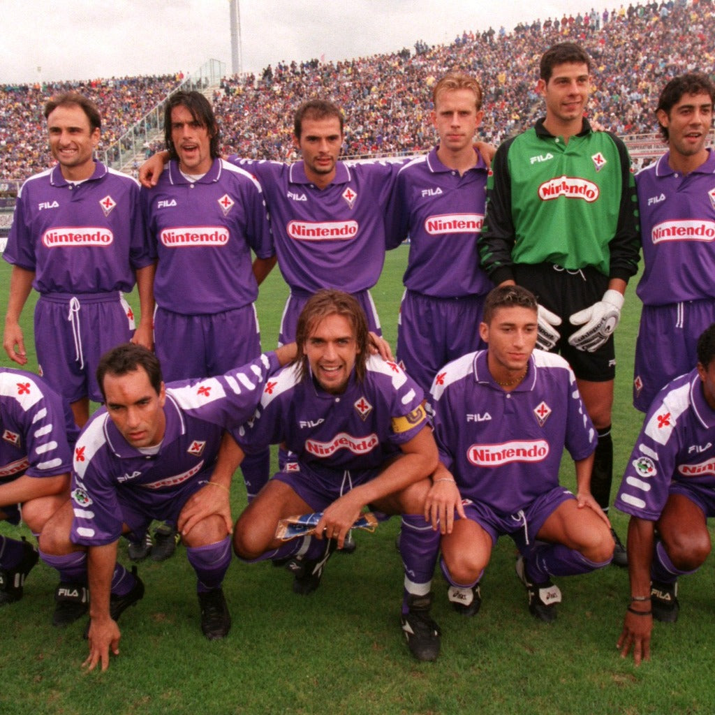Fiorentina 1998/99 Local Manga Larga