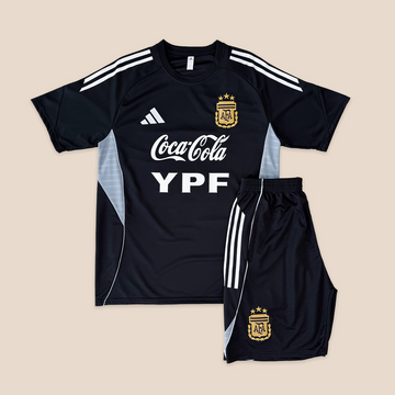 Argentina Entrenamiento Negro Corta
