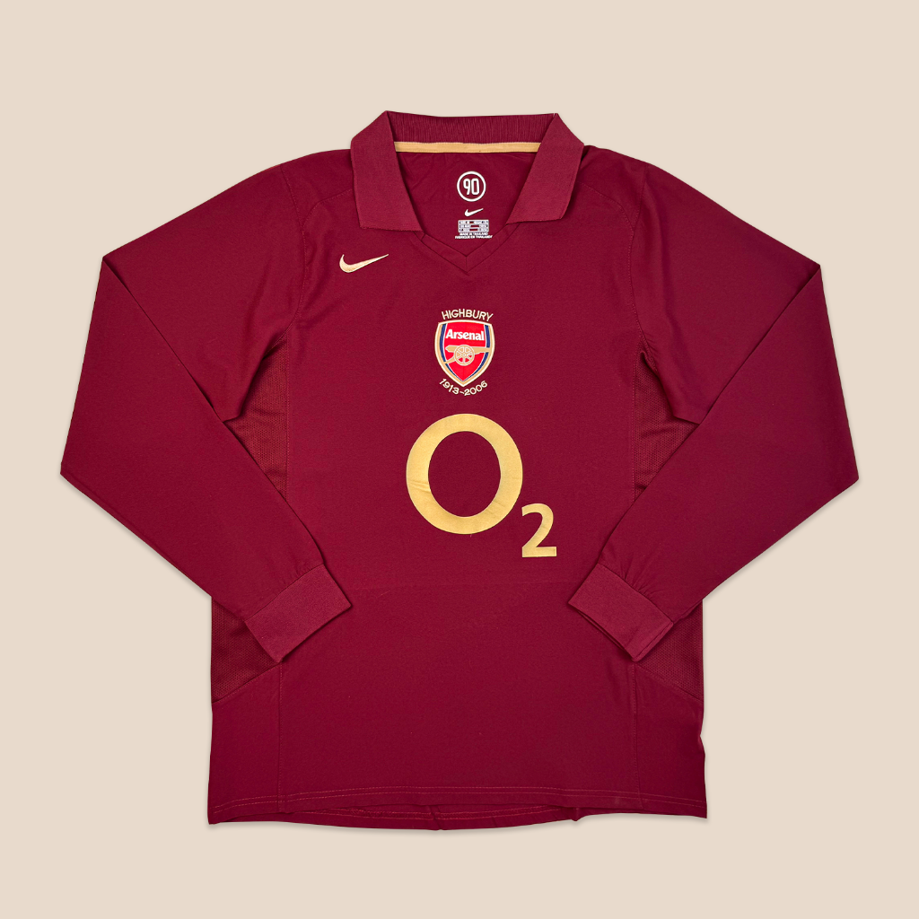 Arsenal 2005/06 Local Manga Larga
