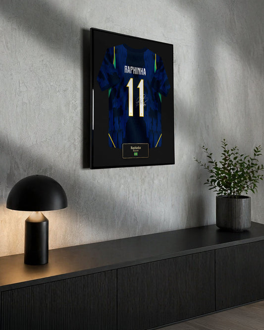 Cuadro Brasil 2026 Visitante - Camiseta