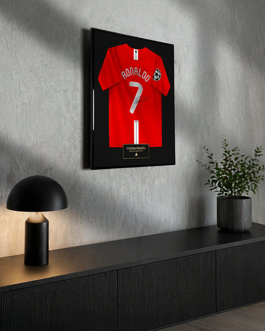 Cuadro Manchester United 2007/08 Local - Camiseta