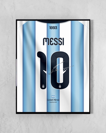 Cuadro Argentina 2026 Local - Dorsal