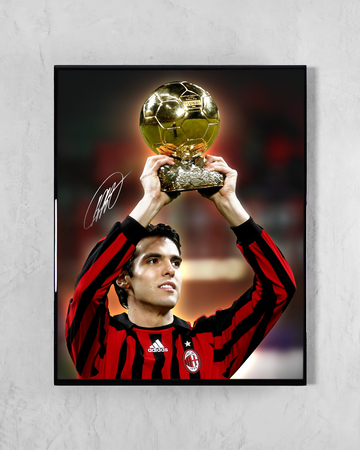 Cuadro Kaka’ - Balón de Oro