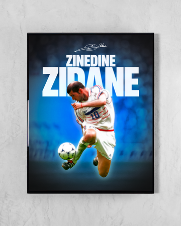 Cuadro Zinedine Zidane - Francia