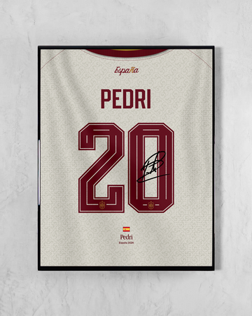 Cuadro España 2026 Visitante - Dorsal