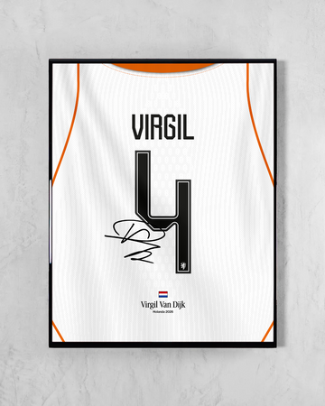 Cuadro Holanda 2026 Visitante - Dorsal