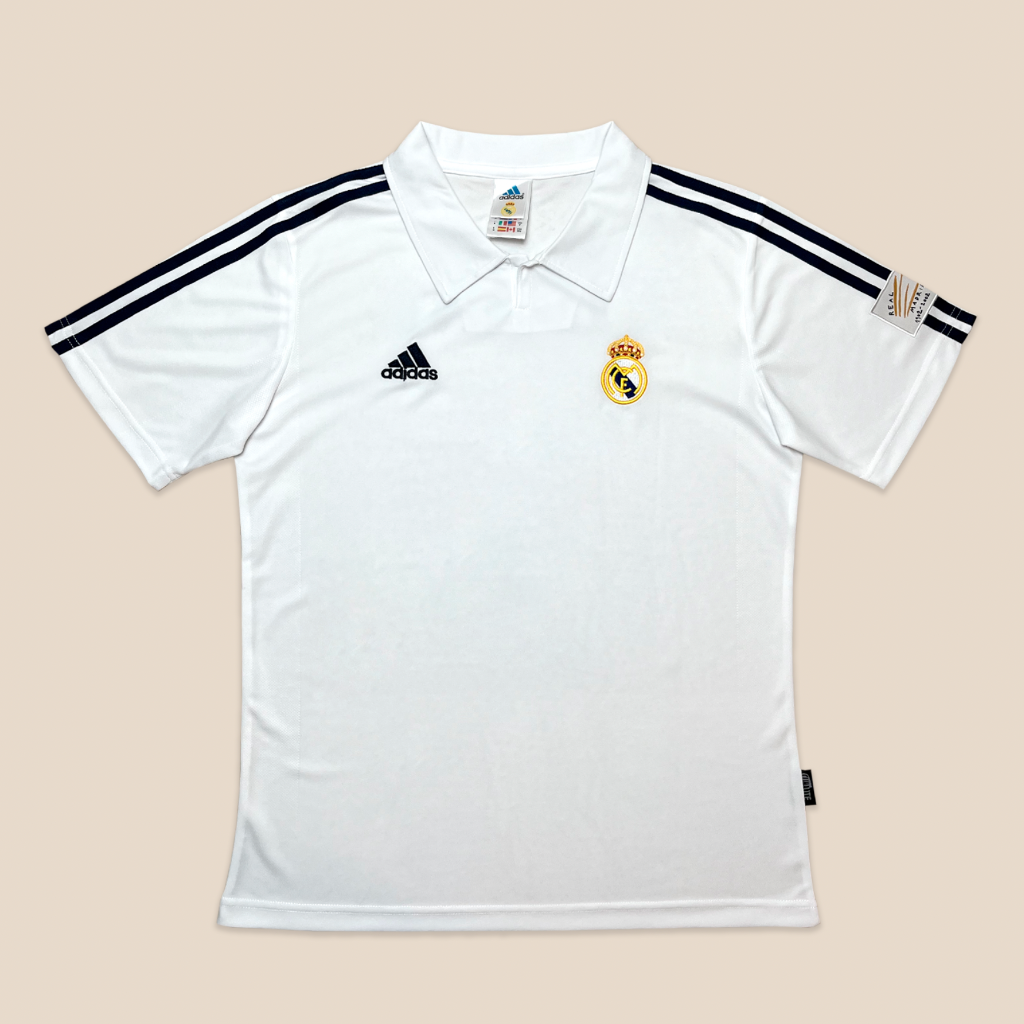 Real Madrid 2001/02 Local Manga Corta