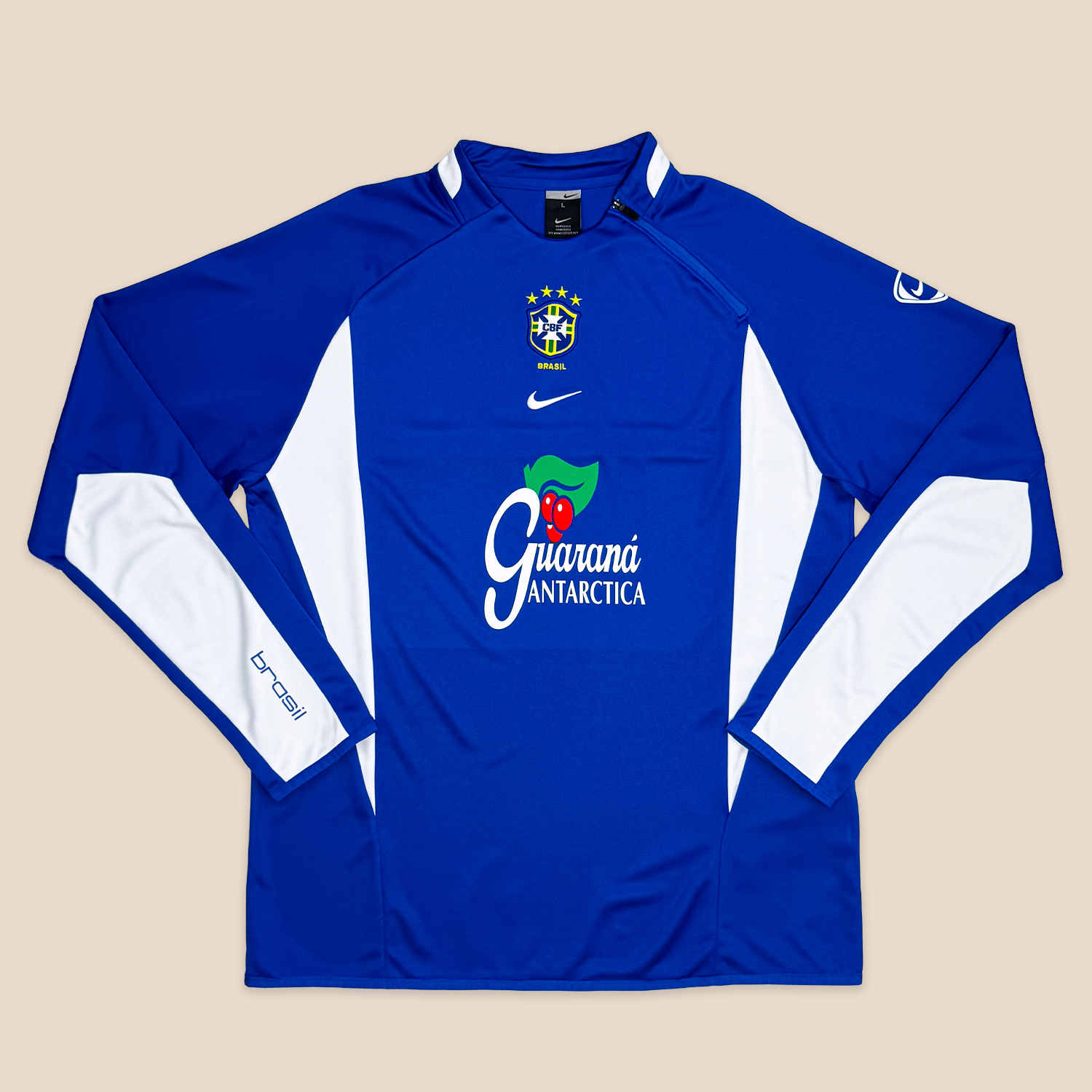 Brasil 2002 Visitante Chamarra