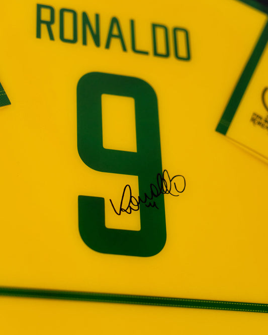 Cuadro Ronaldo Nazário - Camiseta (Brasil 2002)