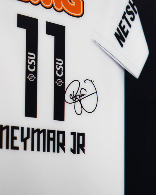 Cuadro Neymar JR - Camiseta (Santos 2012/13)