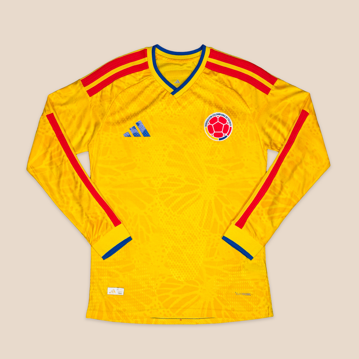 Colombia 2026 Local Manga Larga Versión Jugador