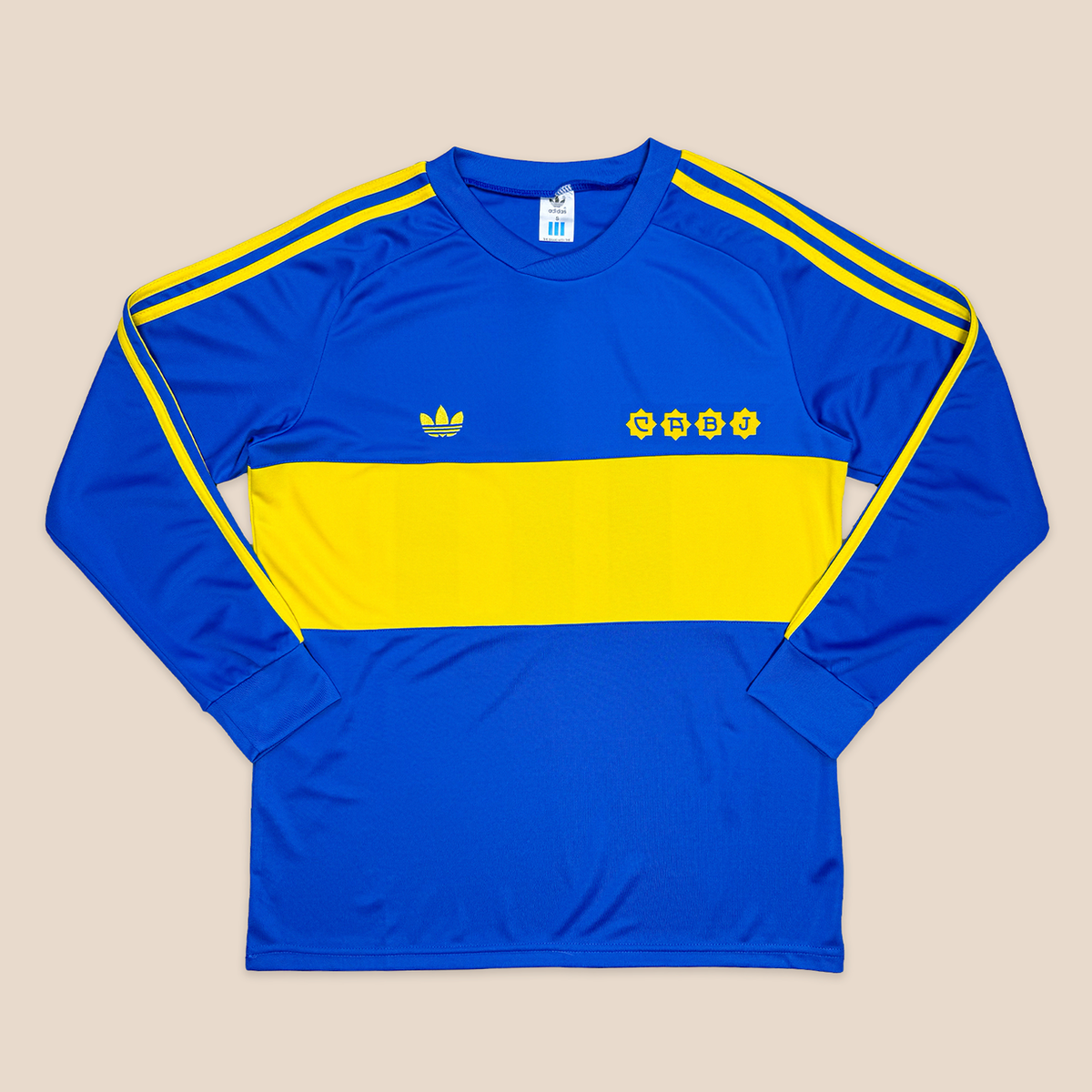 Boca Juniors 1981/82 Local Manga Larga