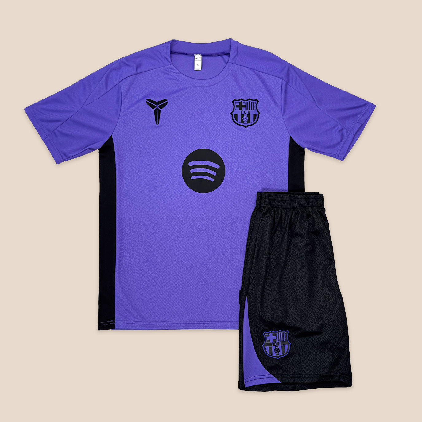 FC Barcelona Entrenamiento Púrpura Corta